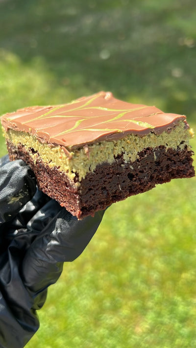 Individual Kunafudge Slice