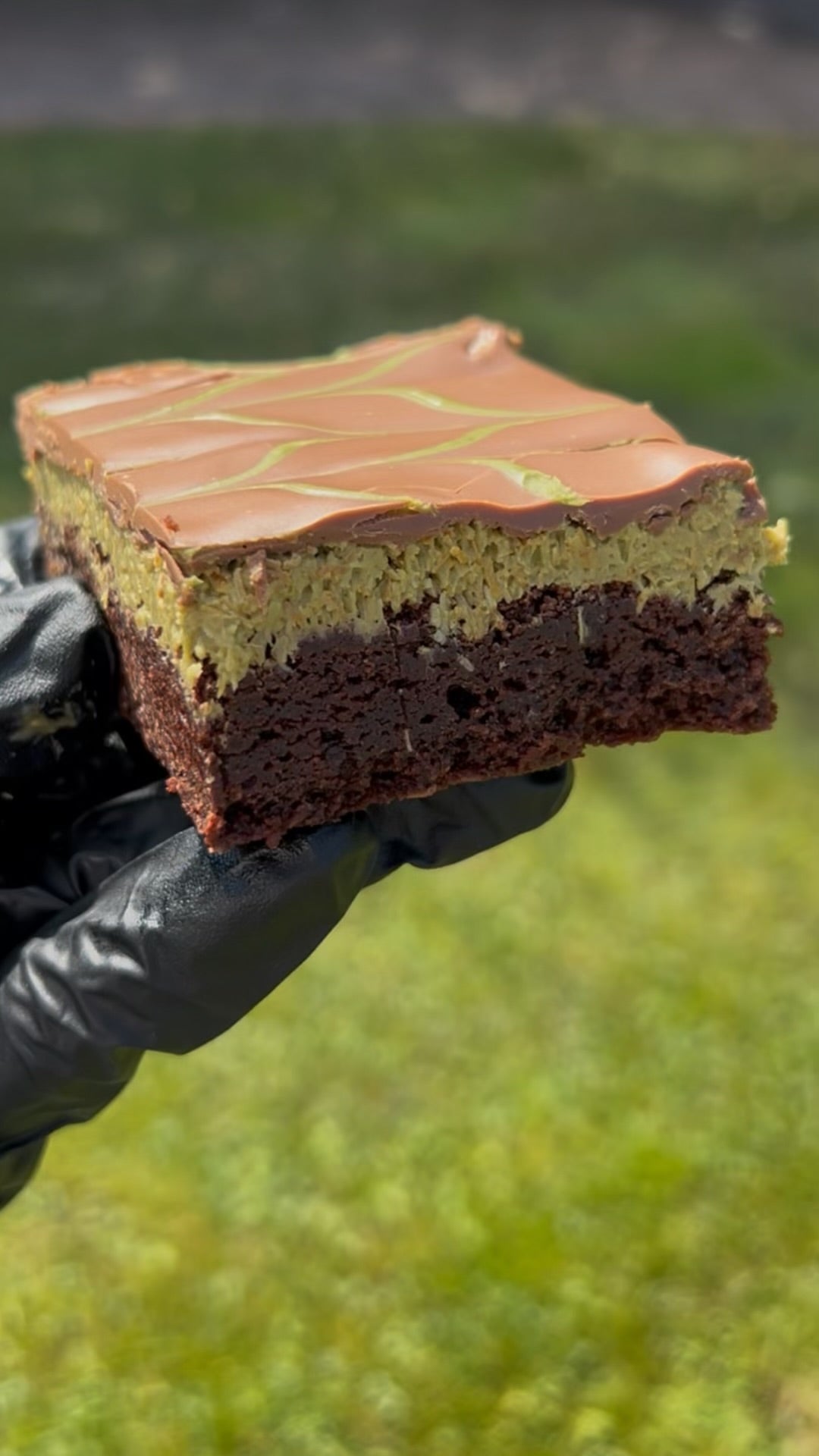 Individual Kunafudge Slice