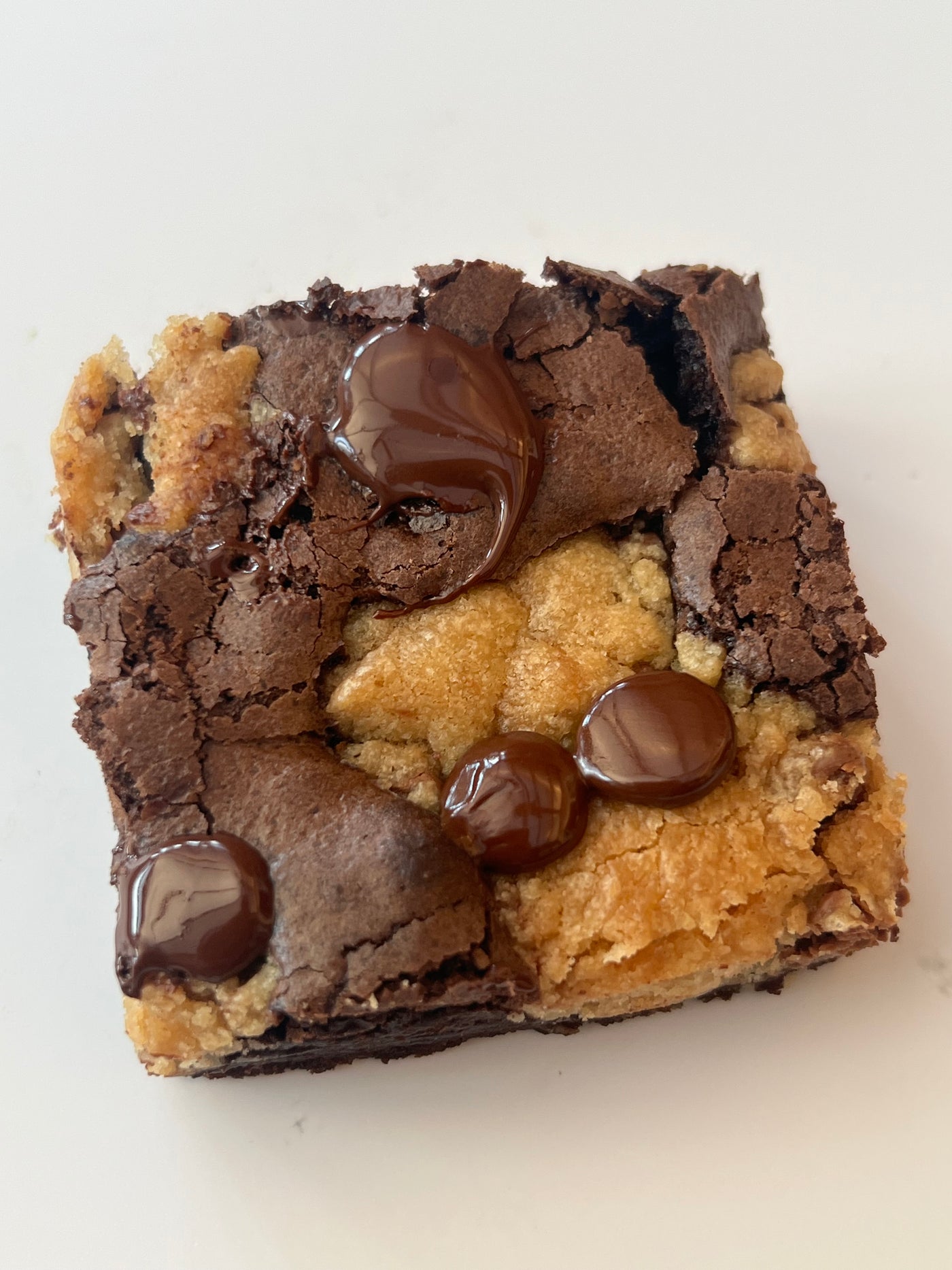 Individual Brownie Meets Cookie
