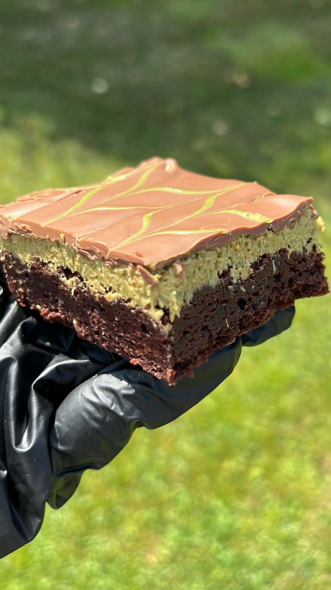 Individual Kunafudge Slice