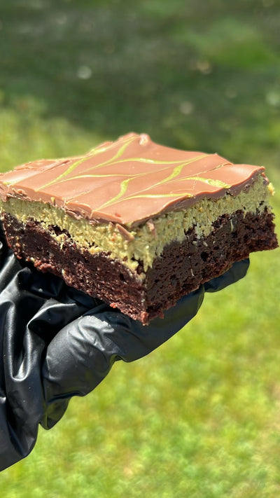 Individual Kunafudge Slice
