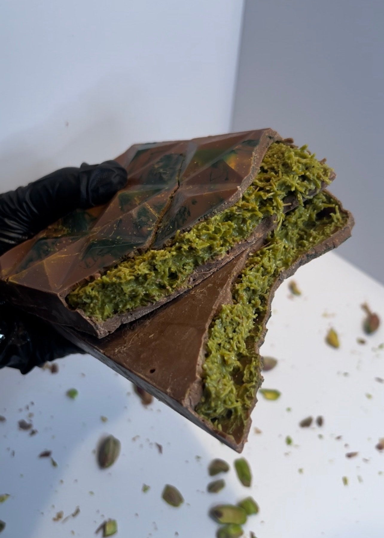 Pistachio Kunafa Bar